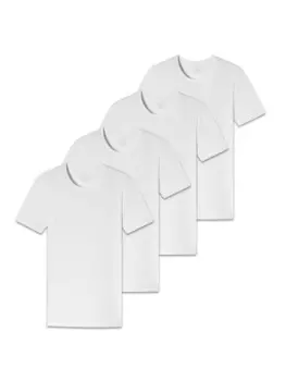 Футболка Schiesser 4er Pack, белый