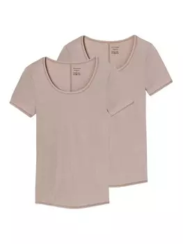 Футболка Schiesser, коричневый