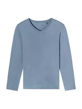 Футболка Schiesser Pyjamaoberteil Mix & Relax, синий