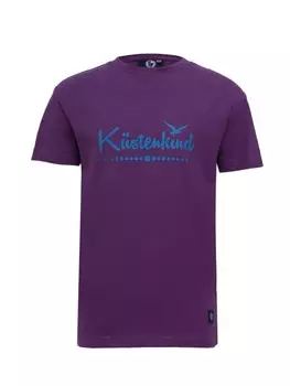 Футболка SCHIETWETTER Kstenkind, Rundhals, цвет lavendel-azuro