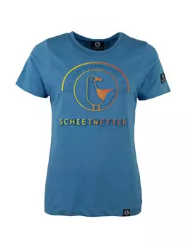 Футболка SCHIETWETTER Mara 3D Print, цвет jeans