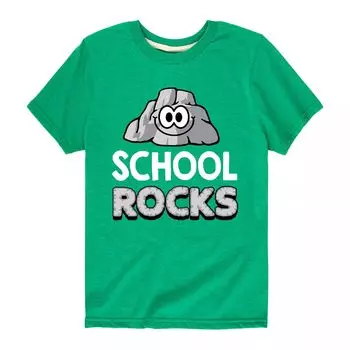 Футболка School Rocks с рисунком для мальчиков 8–20 лет Licensed Character