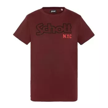 Футболка Schott Vintage, красный