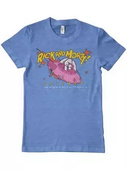Футболка Science T-Shirt Rick and Morty, синий