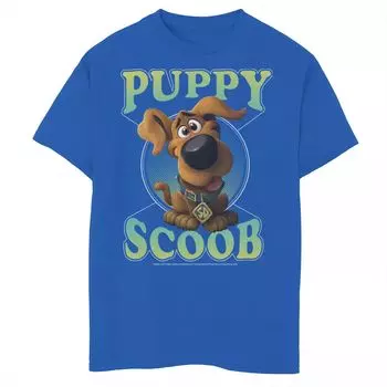 Футболка Scoob 2020 Little Scooby с графическим рисунком для мальчиков 8–20 лет Licensed Character