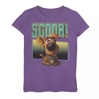 Футболка Scoob 2020 Puppers для девочек 7–16 лет с графическим рисунком и плакатом Licensed Character
