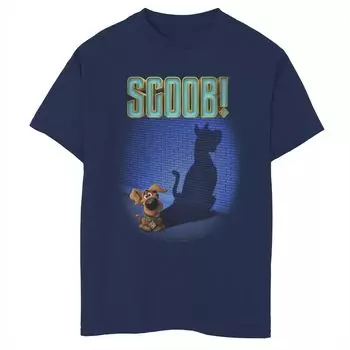 Футболка Scoob An Shadow Scoob An Shadow для мальчиков 8–20 лет с графическим рисунком и плакатом Licensed Character, синий