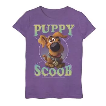 Футболка Scoob с изображением маленького Скуби для девочек 7–16 лет, 2020 г. Licensed Character