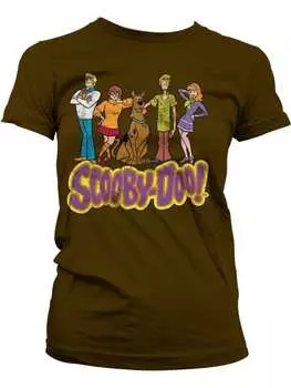 Футболка Scooby Doo, коричневый