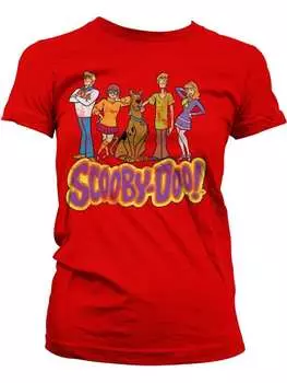 Футболка Scooby Doo, красный