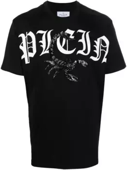 Футболка Scoprion с логотипом Philipp Plein, черный