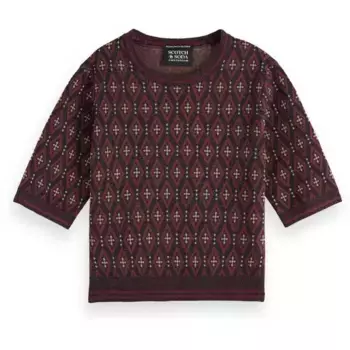 Футболка Scotch & Soda 178909, фиолетовый