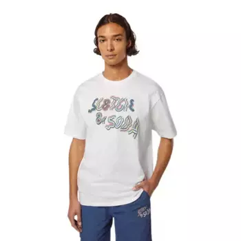 Футболка Scotch & Soda 180058 Relaxed Fit, белый