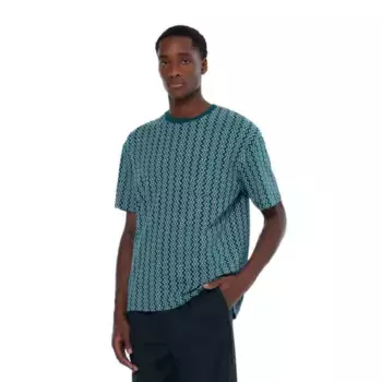 Футболка Scotch & Soda 180188 Relaxed Fit, зеленый