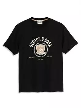 Футболка Scotch & Soda, черный