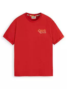 Футболка Scotch & Soda, красный