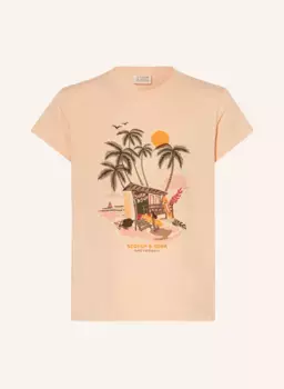 Футболка Scotch & Soda, оранжевый