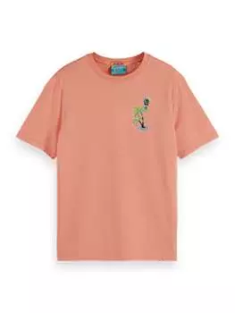 Футболка Scotch & Soda, оранжевый