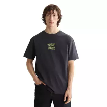 Футболка Scotch & Soda Relaxed Fit Artwork, серый
