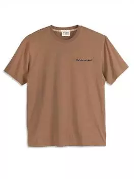 Футболка Scotch & Soda, светло-коричневый