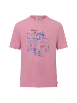 Футболка Scotch & Soda T-Shirt, цвет altrosa