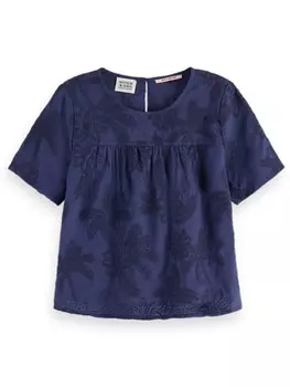 Футболка Scotch & Soda, темно-синий