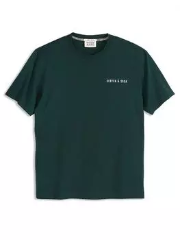 Футболка Scotch & Soda, темно-зеленый