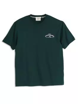 Футболка Scotch & Soda, темно-зеленый