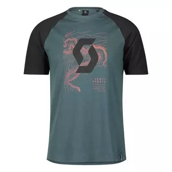 Футболка Scott Icon Raglan, зеленый