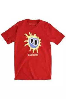 Футболка Screamadelica Primal Scream, красный