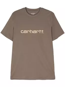 Футболка Script Carhartt WIP, коричневый