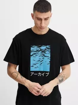 Футболка сделингтон Solid, черный