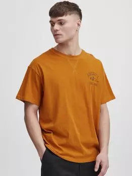 Футболка сдгерт Solid, коричневый