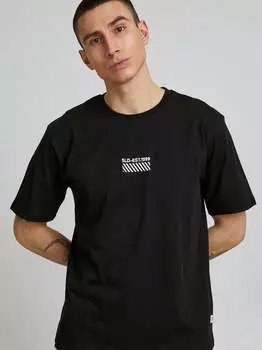 Футболка сдруи Solid, черный