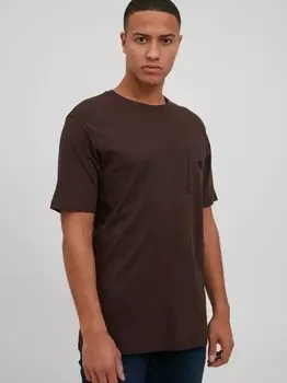 Футболка сдвисенте Solid, коричневый