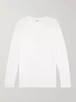 Футболка Sea Island из хлопкового джерси Zimmerli, белый