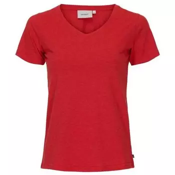 Футболка Sea Ranch Dorthea Short Sleeve V Neck, красный