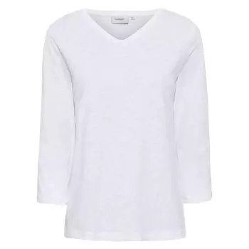 Футболка Sea Ranch Kaya 3/4 Sleeve V Neck, белый