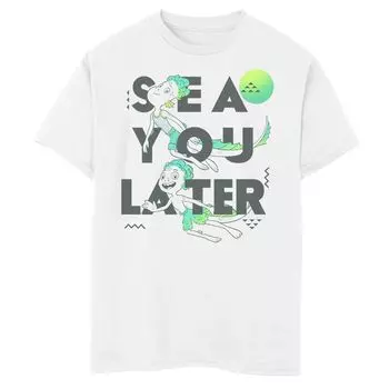 Футболка Sea You Later для мальчиков 8–20 лет Disney/Pixar Luca & Alberto Sea You Later Licensed Character
