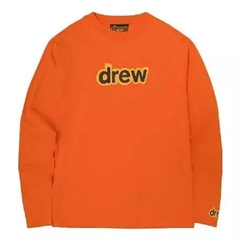 Футболка secret long sleeve t-shirt 'orange' Drew House, оранжевый