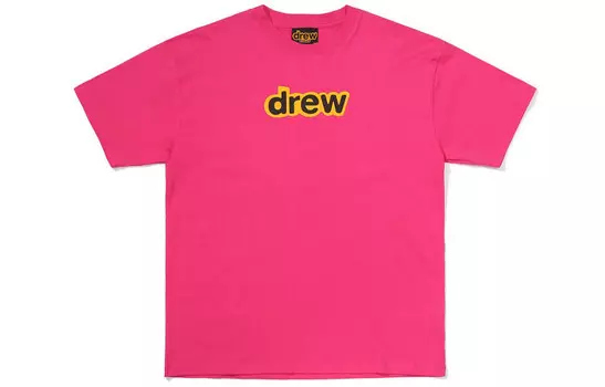 Футболка Secret пурпурного цвета Drew House, розовый
