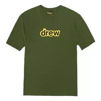 Футболка secret t-shirt 'army green' Drew House, зеленый