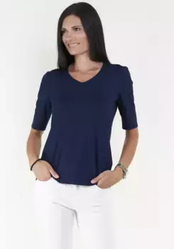 Футболка Seidel Moden, с полурукавами из мягкого материала, СДЕЛАНО В ГЕРМАНИИ, цвет морской волны