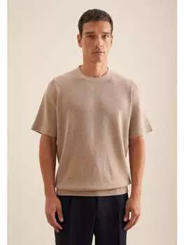 Футболка Seidensticker, бежевый