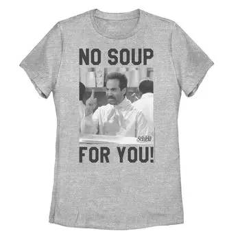 Футболка Seinfeld Ev Kassem среди юниоров No Soup For You Licensed Character