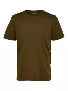 Футболка SELECTED HOMME Aspen, умбра