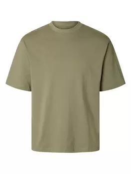 Футболка SELECTED HOMME, хаки