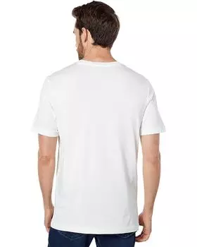 Футболка Selected Homme Rob Short Sleeve Tee, цвет Cloud Dancer Blue Print