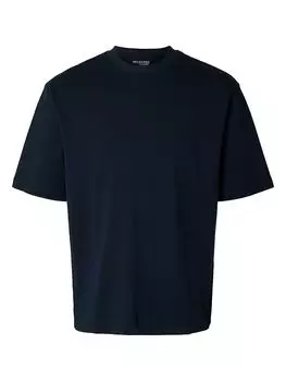 Футболка SELECTED HOMME, темно-синий