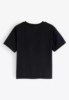 Футболка SEQUIN STAR GRAPHIC REGULAR FIT Next, черный